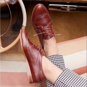 Sézane Paul Derbies oxfords Heritage chocolate US 8 (FR Size 39)